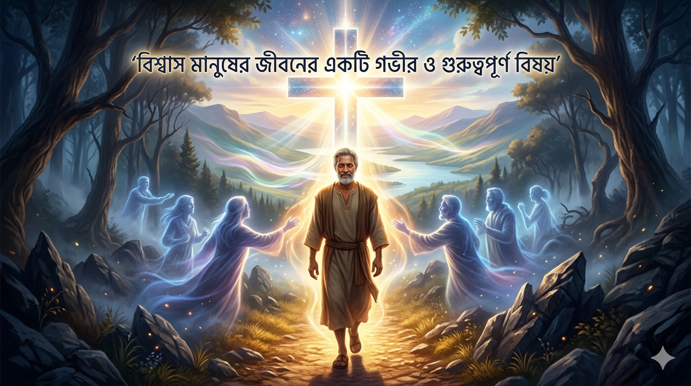 বিশ্বাস মানুষের জীবনের একটি গভীর ও গুরুত্বপূর্ণ বিষয়