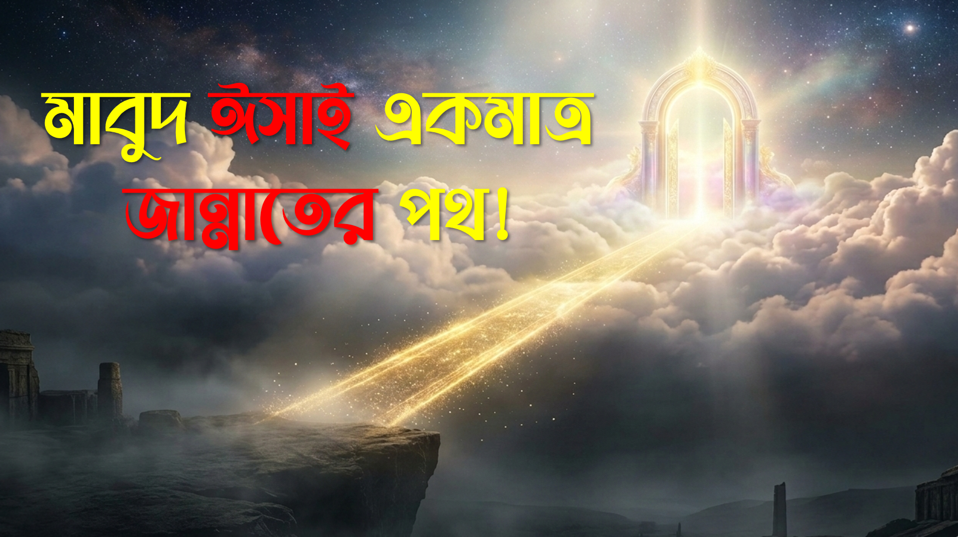 মাবুদ ঈসাই একমাত্র জান্নাতের পথ!